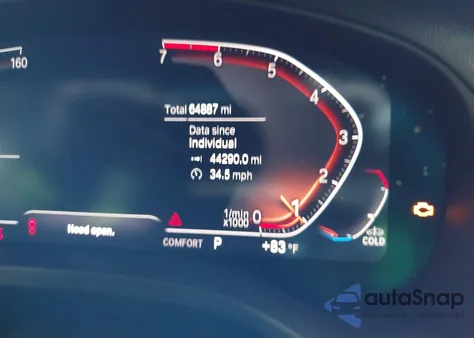 2021 BMW X3 xDrive30I z USA, uszkodzony, nr VIN 5UXTY5C04M9H69733